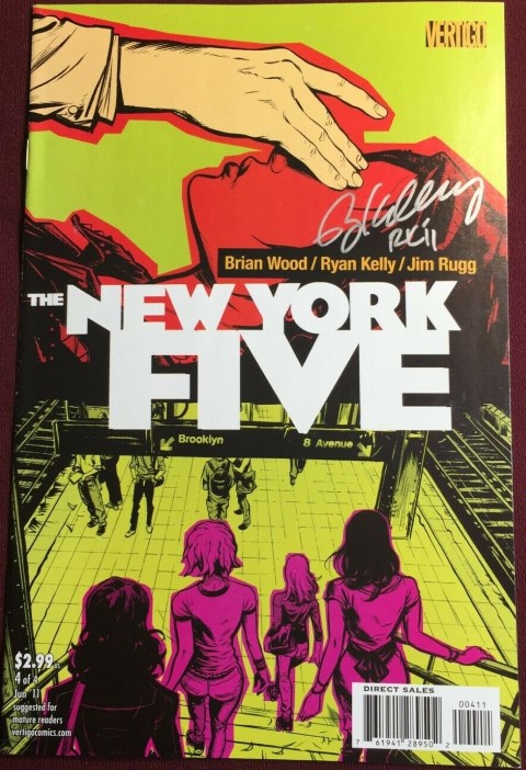 New York Five #4 - published and signed by Ryan Kelly